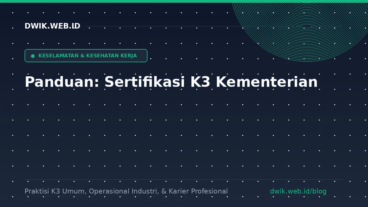 SKP Kemnaker: Siapa Wajib Punya & Berapa Biayanya